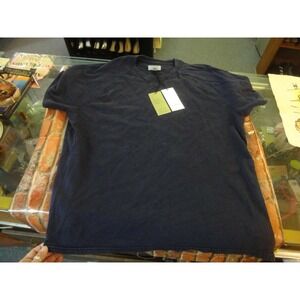 Good fellow & Co mens L navy blue shirt top NWT